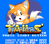 Tails' Skypatrol screenshot 2 for Sega Game Gear